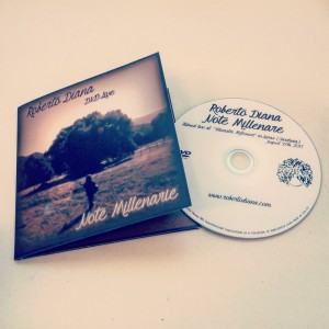 edit navigation bar DVD Note MIllenarie - Roberto Diana Live (Under a 4000yrs old Olivaster Tree in Luras)